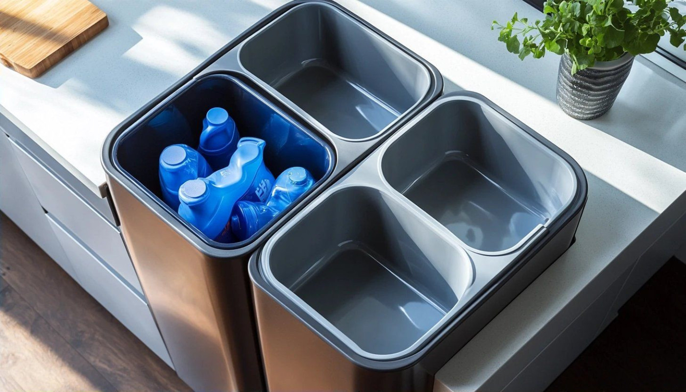 Comment les poubelles à double compartiment facilitent le recyclage ?